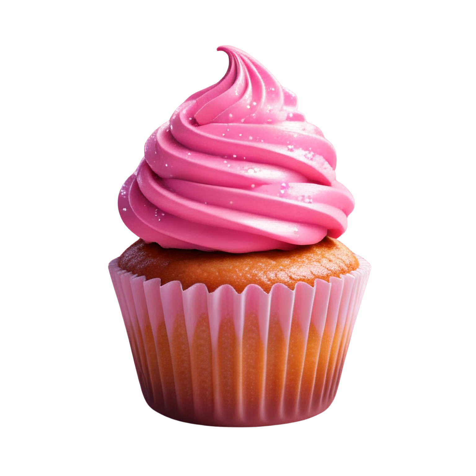 Pink mixer whipping cream